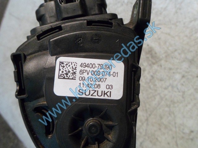 elektrický plynový pedál na suzuki sx4, 4940-79J90